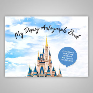 Disney Autograph Book with Character Pages