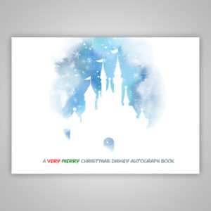Disney Autograph Book Christmas