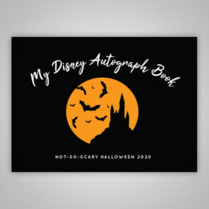 Disney Autograph Book Halloween