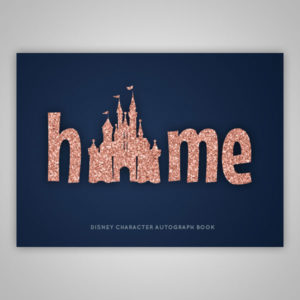 Disney Autograph Book Pink Glitter
