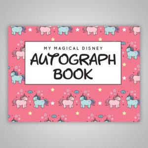 Disney Autograph Book Unicorns