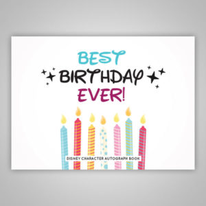Disney Autograph Book Birthday