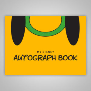 Disney Autograph Book Pluto