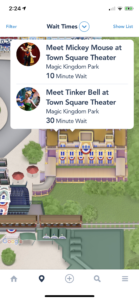 My Disney Experience Wait Times