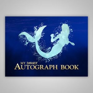 Ariel Little Mermaid Disney Autograph Book