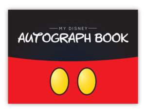 Mickey Mouse Disney Autograph Book