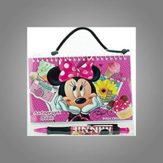 Disney Minnie Autograph Book with Pen